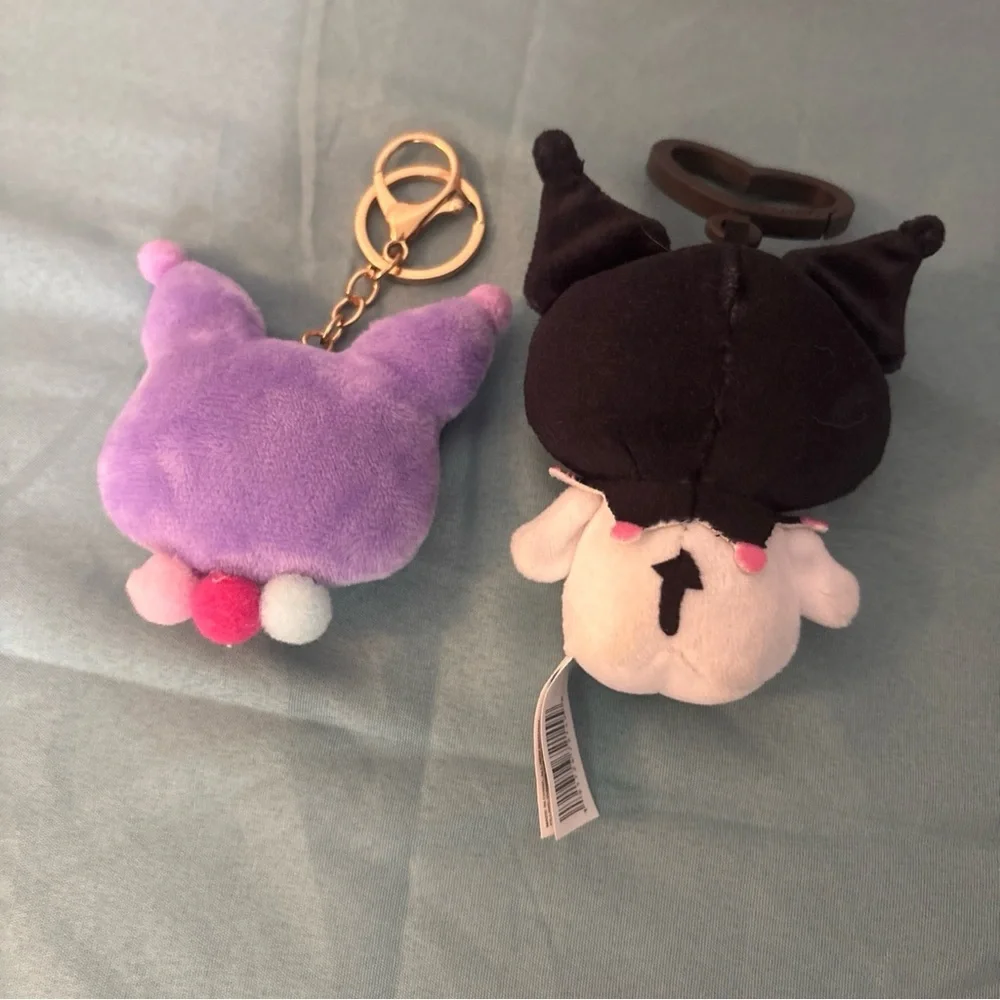 kuromi plush keychains Set Of 2 One Is Blind Box